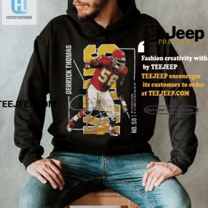 Get Sacked In Style Derrick Thomas Throwback Tee hotcouturetrends 1 3