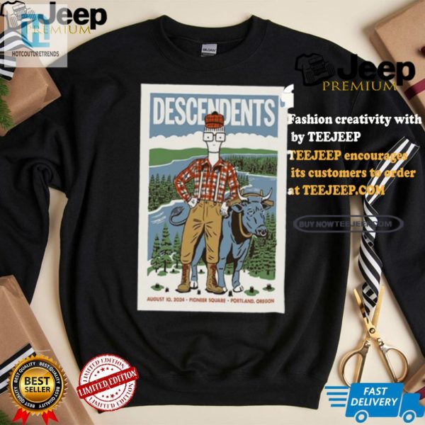 Get Pdx Chic Descendents 2024 Poster Tee Wear The Fun hotcouturetrends 1 2