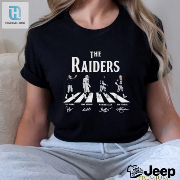 Raiders Abbey Road Signatures Tee Legendary Yet Funny hotcouturetrends 1 1