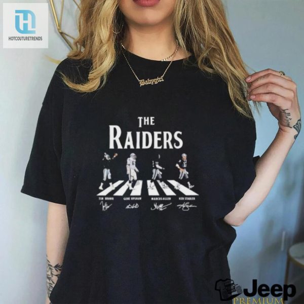 Raiders Abbey Road Signatures Tee Legendary Yet Funny hotcouturetrends 1 3