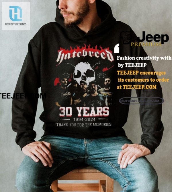 Rock On Hatebreed 30 Years Tee Thrash In Style hotcouturetrends 1 3