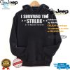 I Survived The Streak Shirt Chicago Southside Humor Tee hotcouturetrends 1