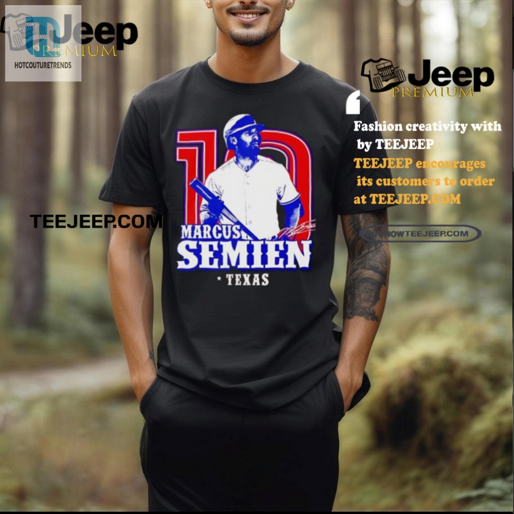 Hit A Homer In Style With Marcus Semiens Signature Tee