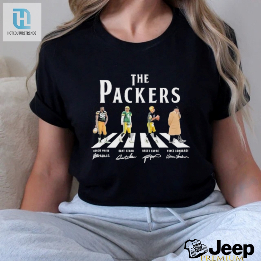 Packers Legends Abbey Road Signatures Shirt  Touchdown Tees