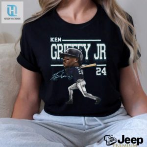 Ken Griffey Jr. Cartoon Tee Seattles Witty Wearable Art hotcouturetrends 1 1