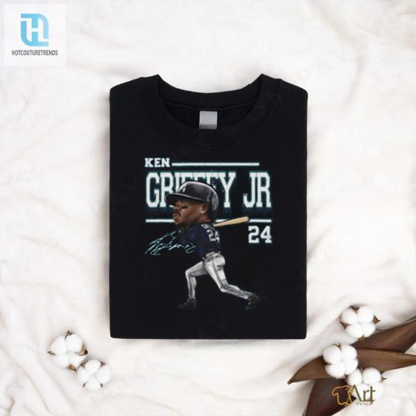 Ken Griffey Jr. Cartoon Tee Seattles Witty Wearable Art hotcouturetrends 1 2