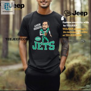 Funny Aaron Rodgers Jets Caricature Shirt Unique Fan Gear hotcouturetrends 1 1