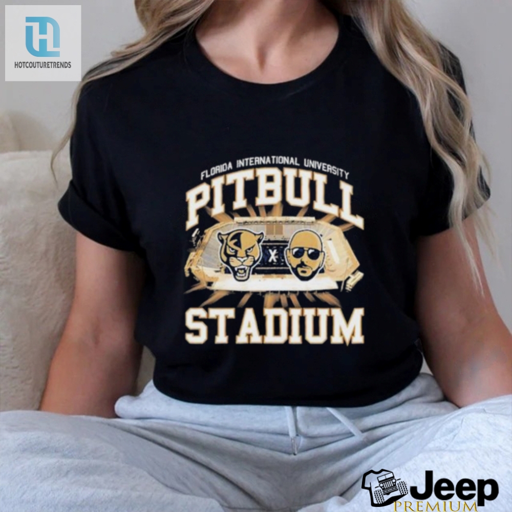 Rock Your Pawsitivity Funny Fiu Pitbull Concert Tshirt