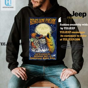 Get Beary Funny Phishin Asheville 2024 Poster Shirt hotcouturetrends 1 3