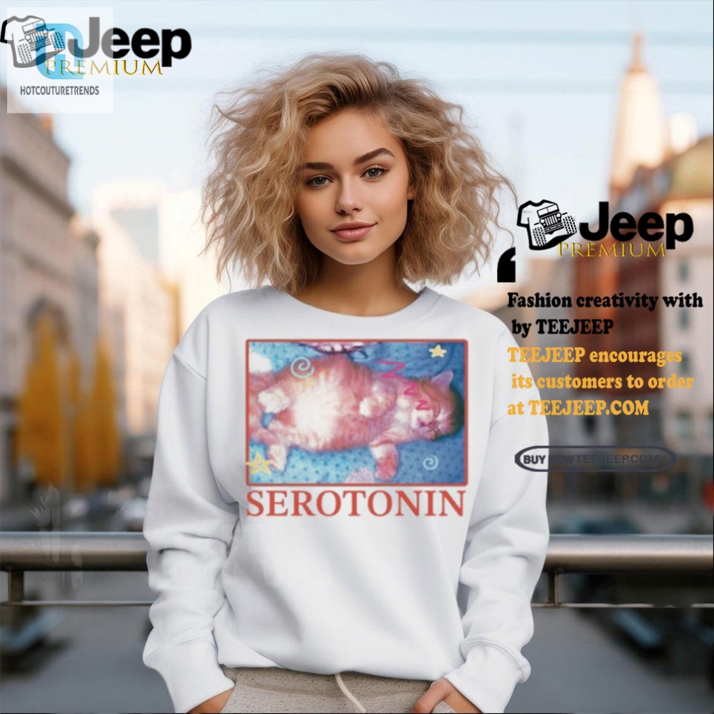 Boost Your Mood With K45inks Hilarious Serotonin Shirt