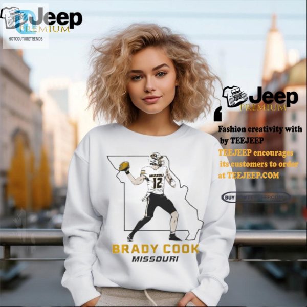 Get Cooked Hilarious Mizzou Brady Cook Fan Tee hotcouturetrends 1 1