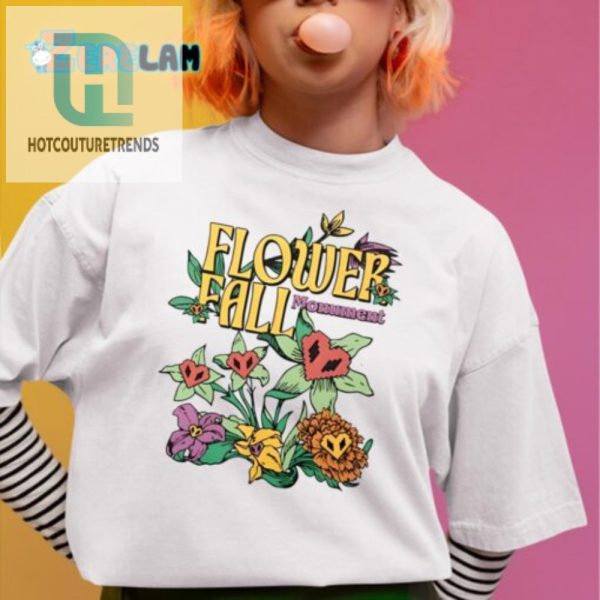 Get Monumental Laughs With Our Hardcore Flowerfall Tee hotcouturetrends 1 4