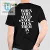 Tuck Them In Shirt Funny Unique Sleeping Humor Tee hotcouturetrends 1