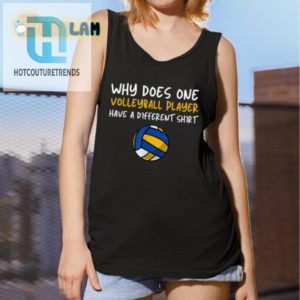 Discover Why One Volleyball Player Wears Odd Shirtfunny hotcouturetrends 1 1