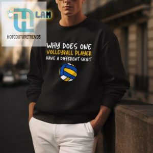 Discover Why One Volleyball Player Wears Odd Shirtfunny hotcouturetrends 1 3