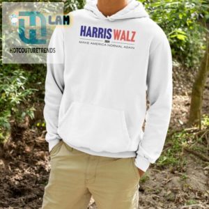 Elect Harris Walz 24 Hilarious Make America Normal Tee hotcouturetrends 1 4