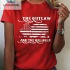 Funny Womens Outlaw Hillbilly Crew Neck Tshirt Unique hotcouturetrends 1