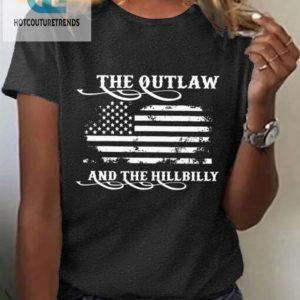 Funny Womens Outlaw Hillbilly Crew Neck Tshirt Unique hotcouturetrends 1 1