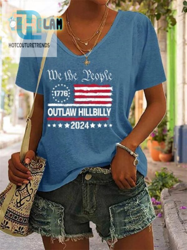 Funny Womens Outlaw Hillbilly 2024 Shirt Standout Style hotcouturetrends 1 2