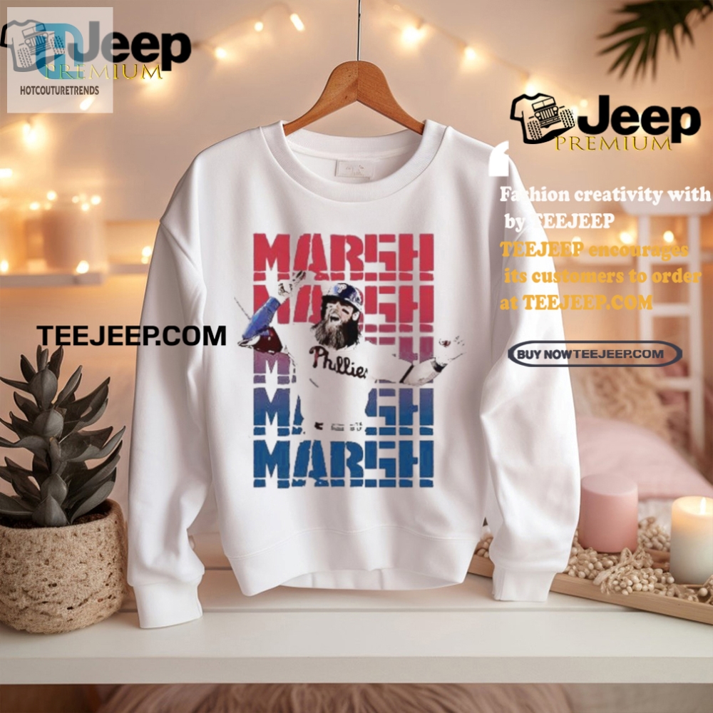 Get Marshed Hilarious Brandon Marsh Phillies Shirt