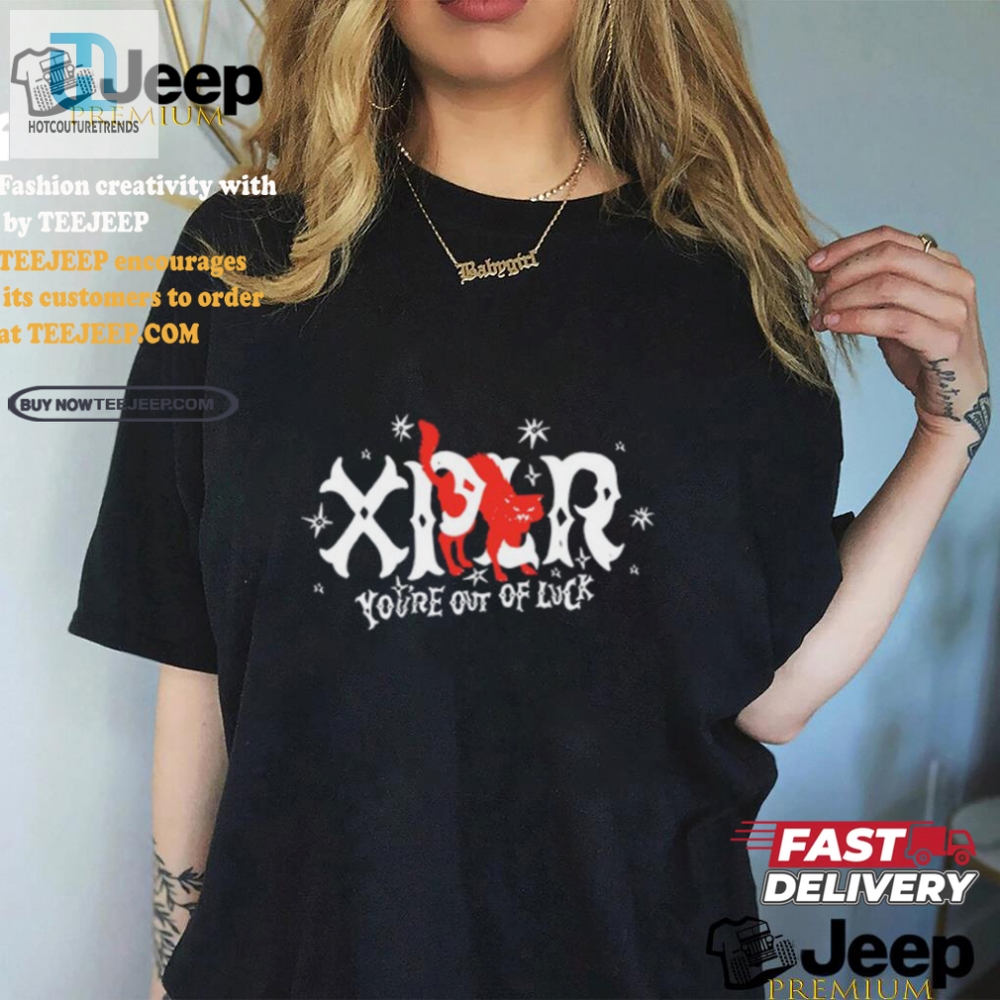 Get Lucky With The Xplr Bad Luck Shirt  Humor  Unique Style