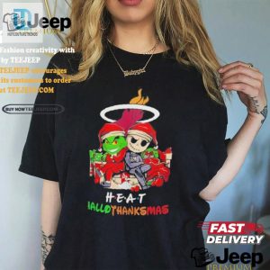 Funny Grinch Jack Miami Heat Hallothanksmas Tee hotcouturetrends 1 1