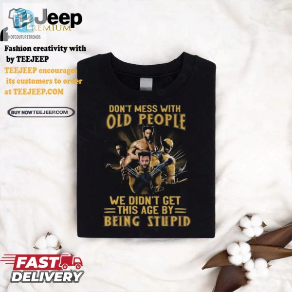 Funny Wolverine Xmen Old Age Wisdom Signature Shirt hotcouturetrends 1