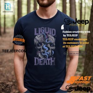 Skull Splitter Liquid Death Shirt Wear Laugh Conquer hotcouturetrends 1 1