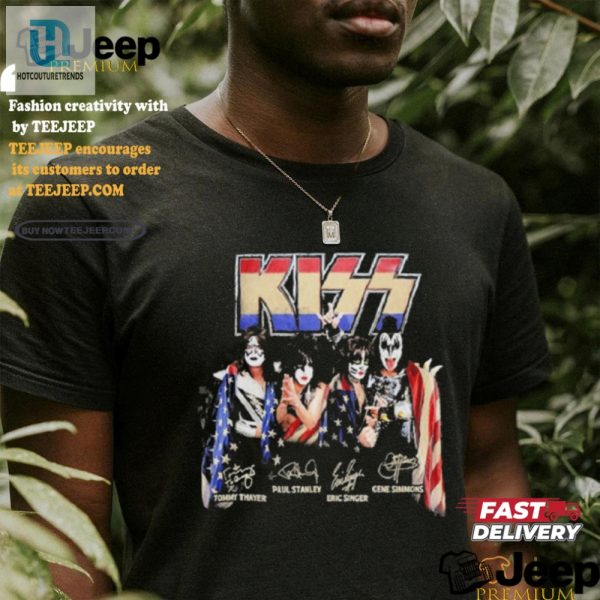 Rock Legend Tshirt Laugh With Kiss Tommy Paul Eric And Gene hotcouturetrends 1 2