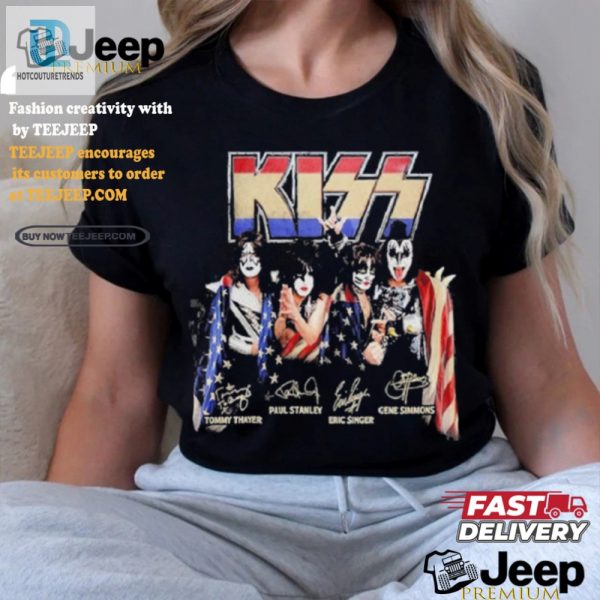 Rock Legend Tshirt Laugh With Kiss Tommy Paul Eric And Gene hotcouturetrends 1 3