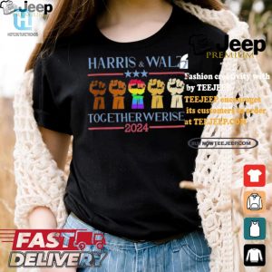 Funny 2024 Kamala Tim Lgbtq Strong Arm Election Tee hotcouturetrends 1 2