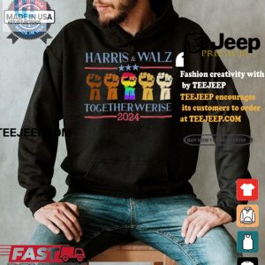 Funny 2024 Kamala Tim Lgbtq Strong Arm Election Tee hotcouturetrends 1 3