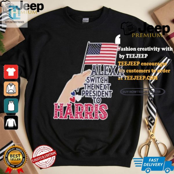 Alexa Make Harris President Funny Election Tshirt hotcouturetrends 1