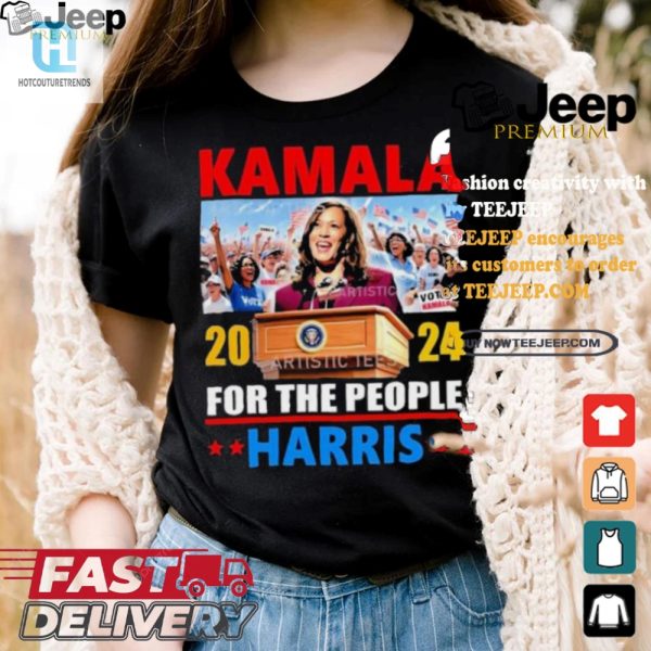 Kamala Harris 2024 Hilariously Unique Rally Tee hotcouturetrends 1 2