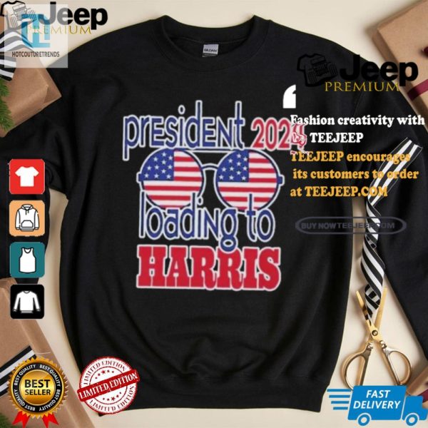 Hilarious 2024 Harriswalz Prez Loading Tee Get Yours Now hotcouturetrends 1