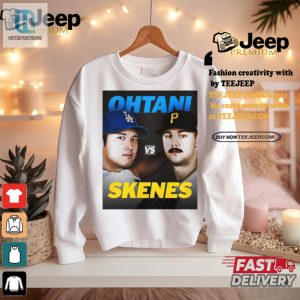 Ohtani Vs Skenes 2024 Epic Showdown Tee Limited Edition hotcouturetrends 1 2