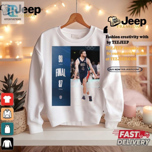 Beat France Again Funny Usa Basketball 9887 Olympic Shirt hotcouturetrends 1 2