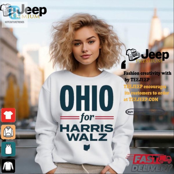 Ohio Dems Funny Harris Walz Tee Stand Out In Style hotcouturetrends 1 1