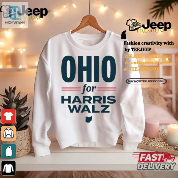 Ohio Dems Funny Harris Walz Tee Stand Out In Style hotcouturetrends 1 2