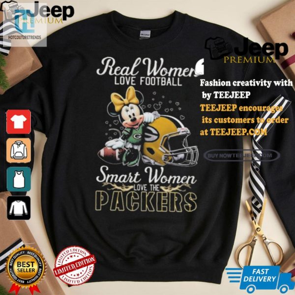 Funny Packers Shirt Real Women Love Football Smart Love Packers hotcouturetrends 1