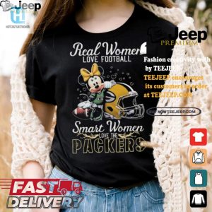 Funny Packers Shirt Real Women Love Football Smart Love Packers hotcouturetrends 1 2