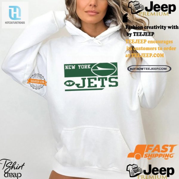 Get A Jetlaugh Ny Jets Heather Gray Tee Fantastic Fun hotcouturetrends 1 2