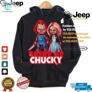 Get Hitched With Humor Chucky Tiffany Bride Of Chucky Shirt hotcouturetrends 1 1