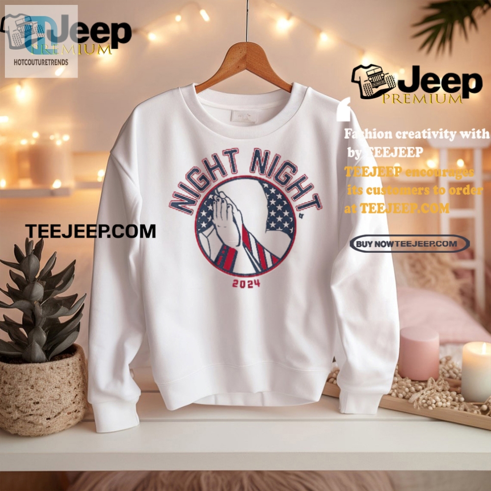 Sleep Soundly In Style Hilarious Night Night France Tee