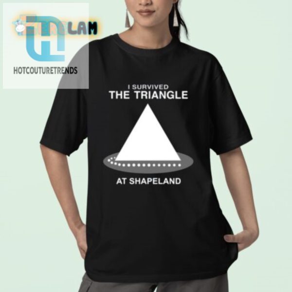 Conquer The Hilarity I Survived The Triangle Shirt hotcouturetrends 1