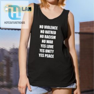 Spread Love In Style Unity Peace Shirt With A Funny Twist hotcouturetrends 1 4