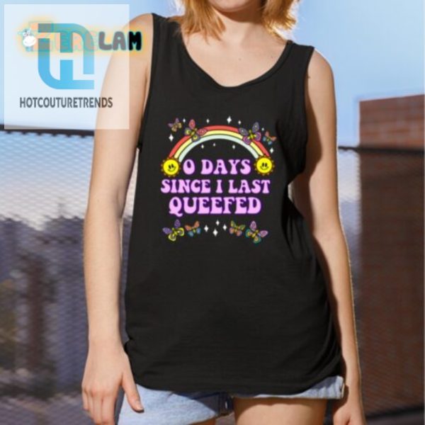 Funny O Days Since Last Queefed Shirt Unique Hilarious Tee hotcouturetrends 1 4