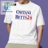 Elect Ohtani Betts 24 The Presidential Dodgers Tee hotcouturetrends 1