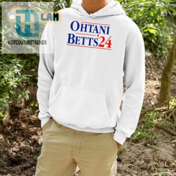 Elect Ohtani Betts 24 The Presidential Dodgers Tee hotcouturetrends 1 3