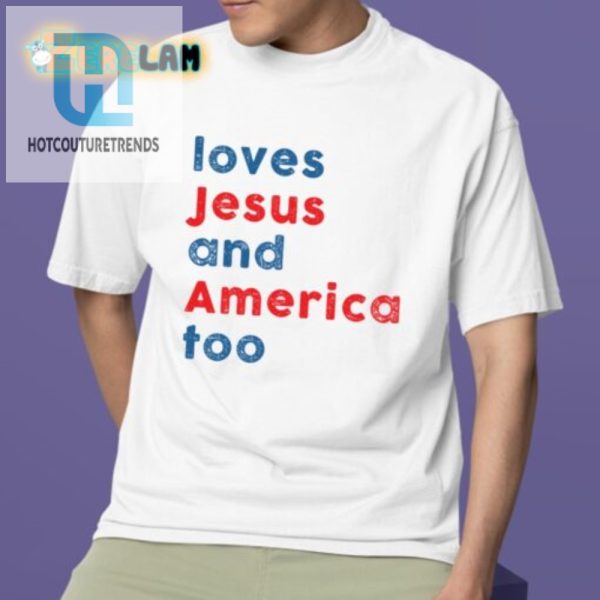 Patriotic Jesus Lover Tee Funny Unique Design hotcouturetrends 1